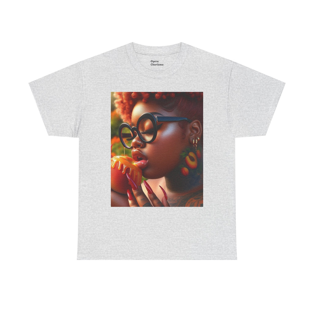 “Georgia Peach” Cotton Graphic Tee