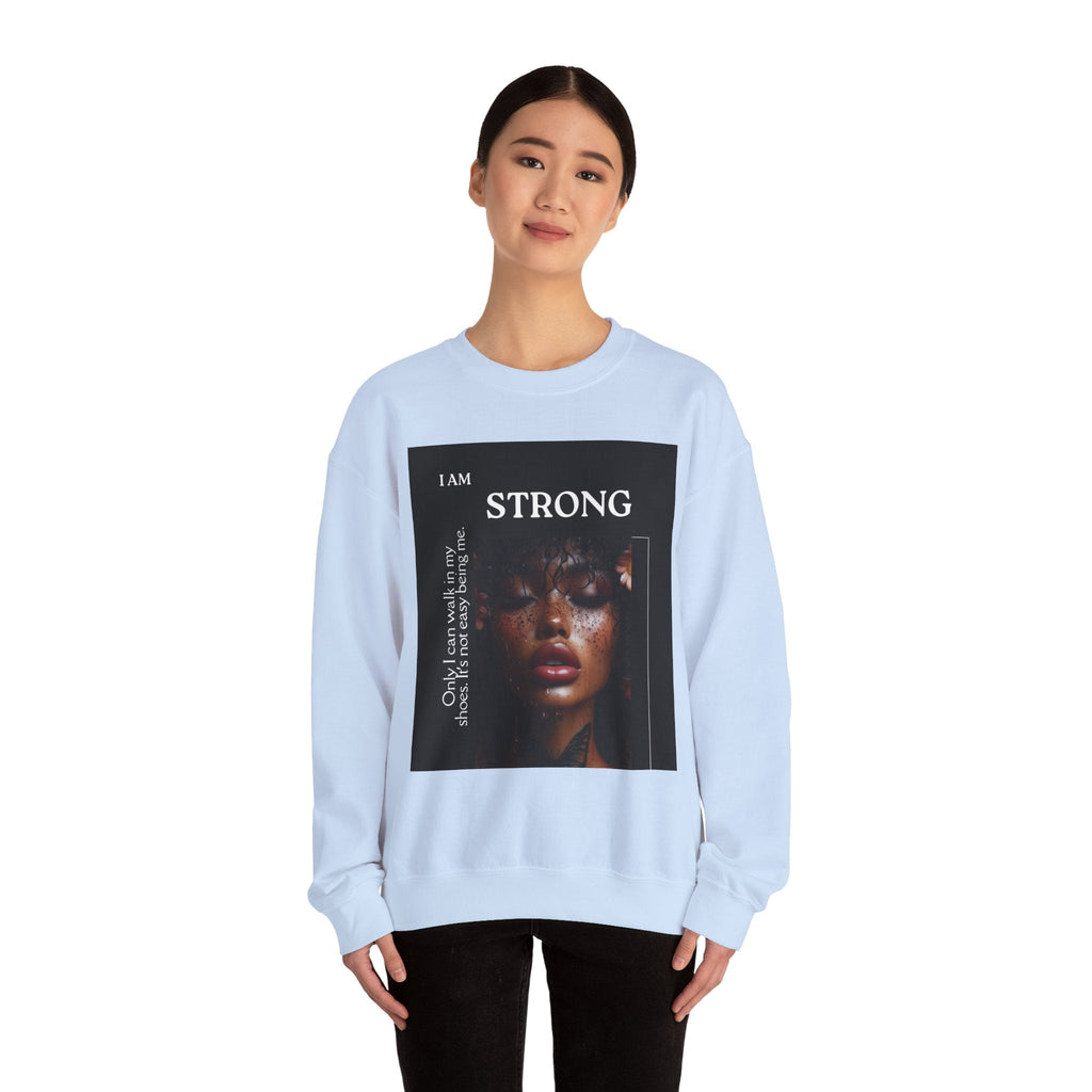 “I Am STRONG” Heavy Blend™ Crewneck