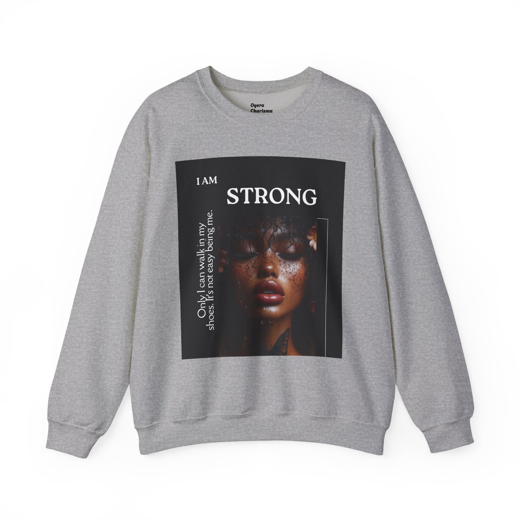 “I Am STRONG” Heavy Blend™ Crewneck