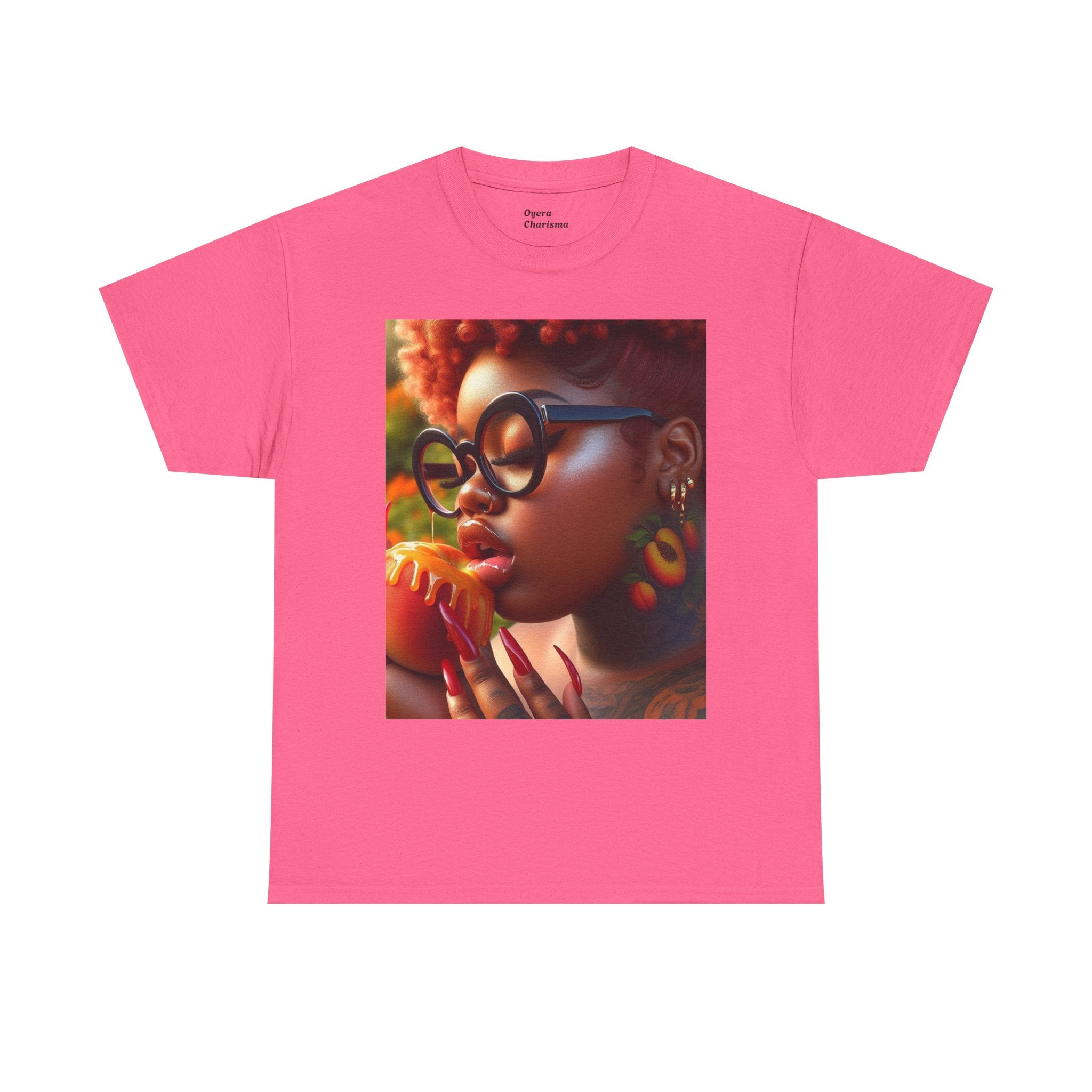 “Georgia Peach” Cotton Graphic Tee