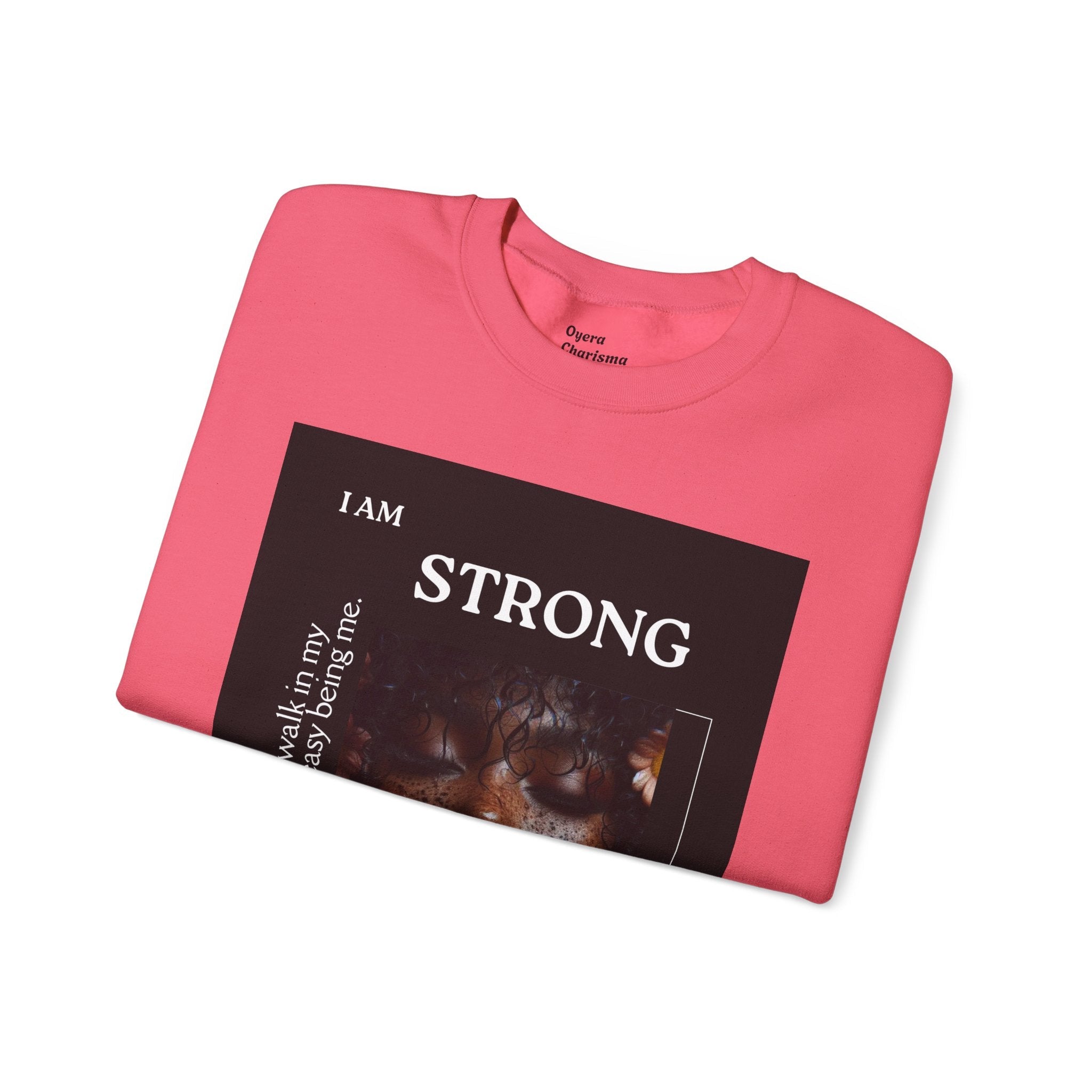 “I Am STRONG” Heavy Blend™ Crewneck