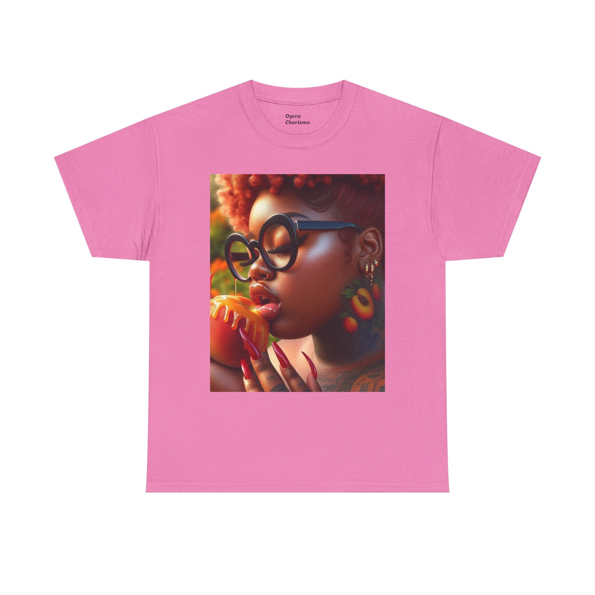 “Georgia Peach” Cotton Graphic Tee