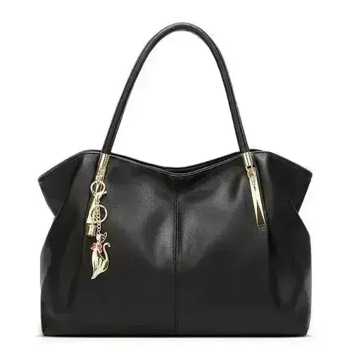 Large Capacity Solid Color Fashion Handbag For Women