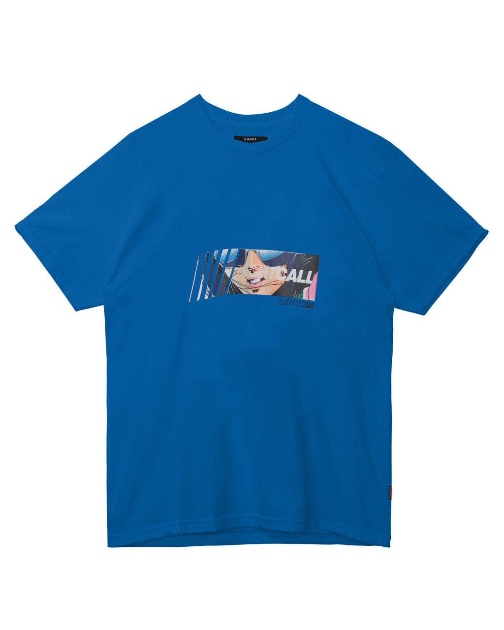 Anime Graphic Tee (Blue)