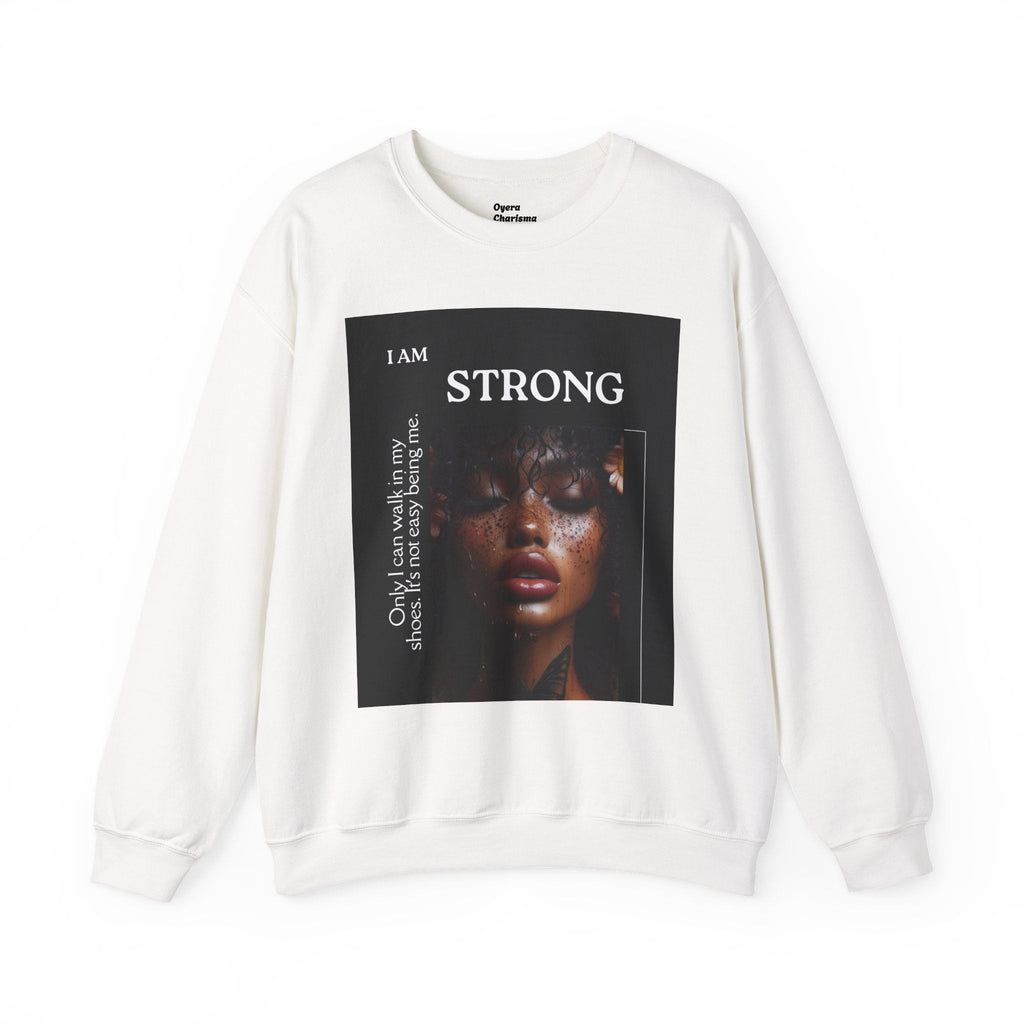 “I Am STRONG” Heavy Blend™ Crewneck