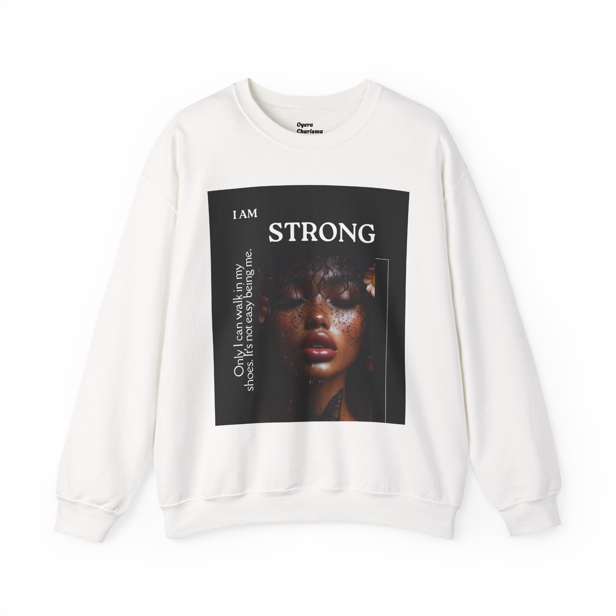 “I Am STRONG” Heavy Blend™ Crewneck