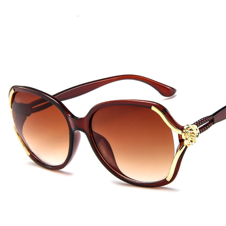 Elegant Rose Sunglasses - Vintage Chic for Women