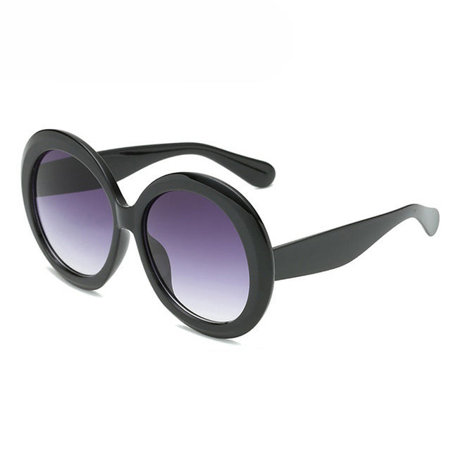 Retro Oversized Round Sunglasses - Unisex Style