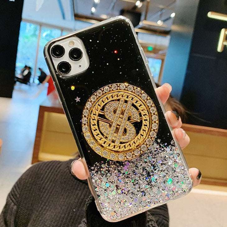 RAMODO "Midas Touch" 3D Diamond Dollar Turnplate Phone Case