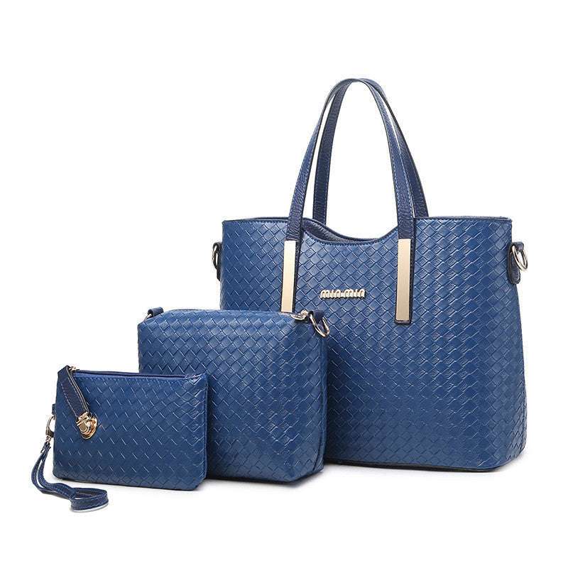 The Versatile Trio - 3-Piece PU Leather Handbag Set