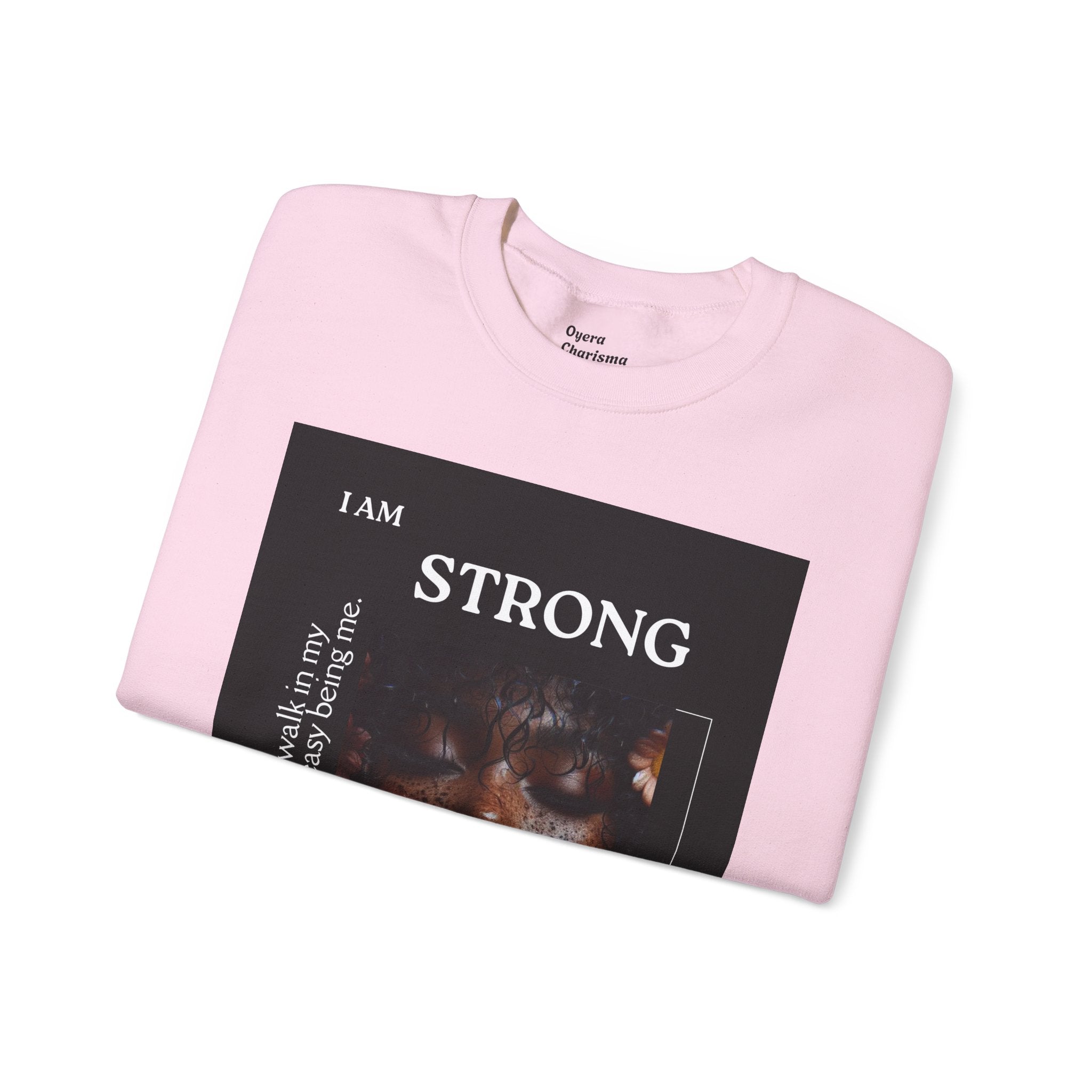 “I Am STRONG” Heavy Blend™ Crewneck