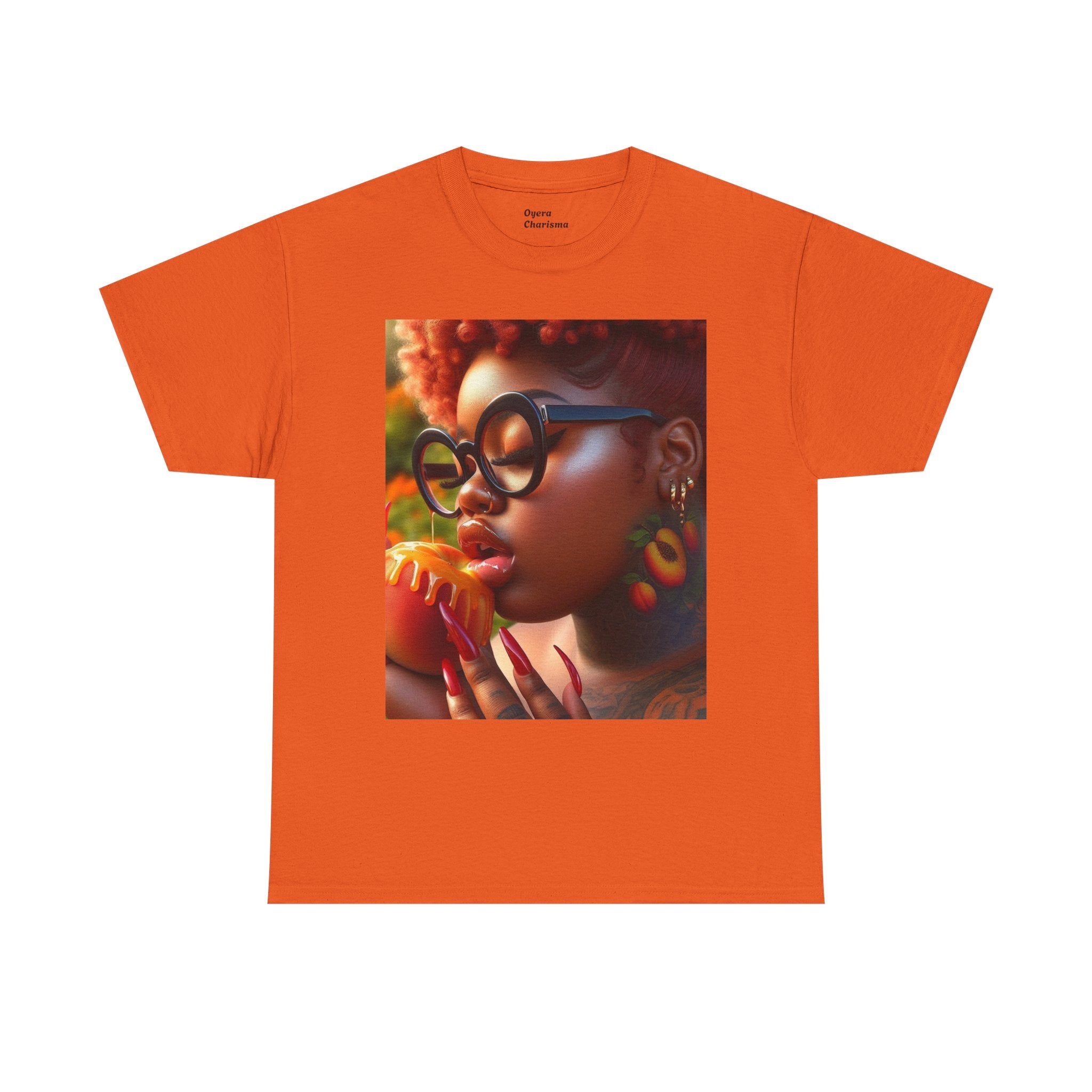 “Georgia Peach” Cotton Graphic Tee