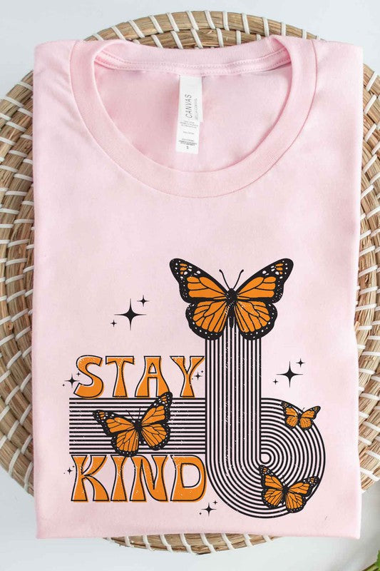 “STAY KIND”GRAPHIC TEE