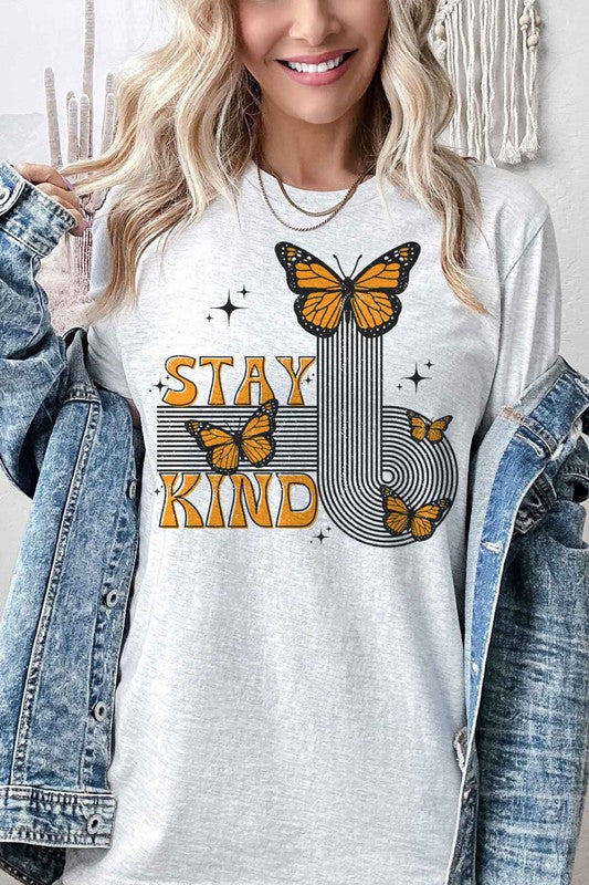 “STAY KIND”GRAPHIC TEE