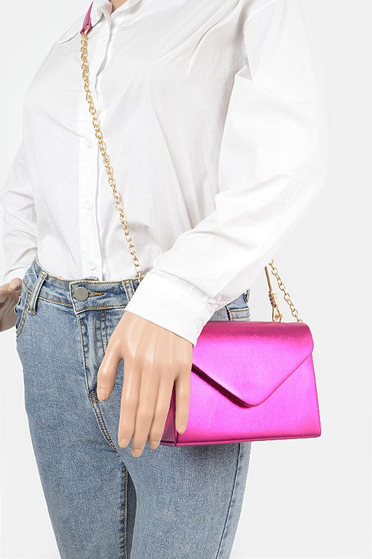 “Precious”  Crossbody Swing Clutch