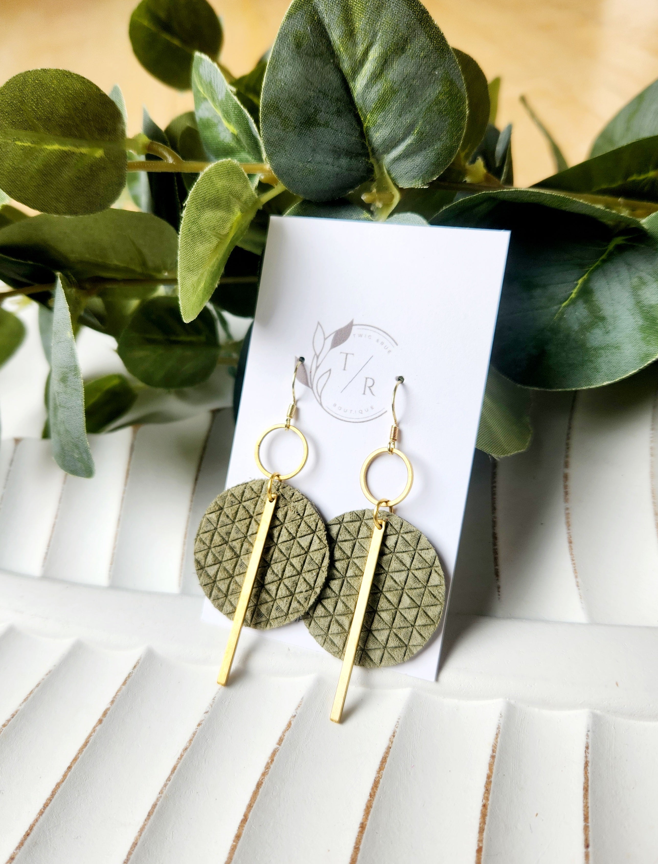 Jude|Embossed Leather Collection