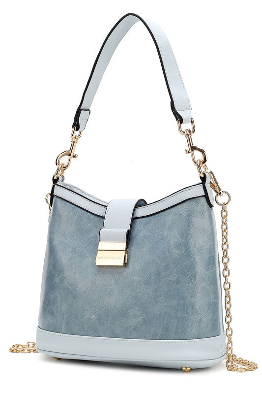 “Pilar” Vegan Leather Shoulder Bag