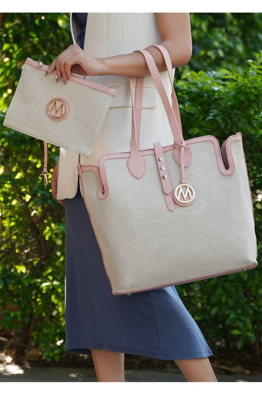 “Juliana” Tote & Wristlet