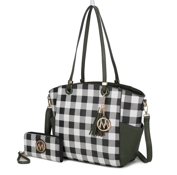 Karlie Tote Bag with Wallet by Mia K