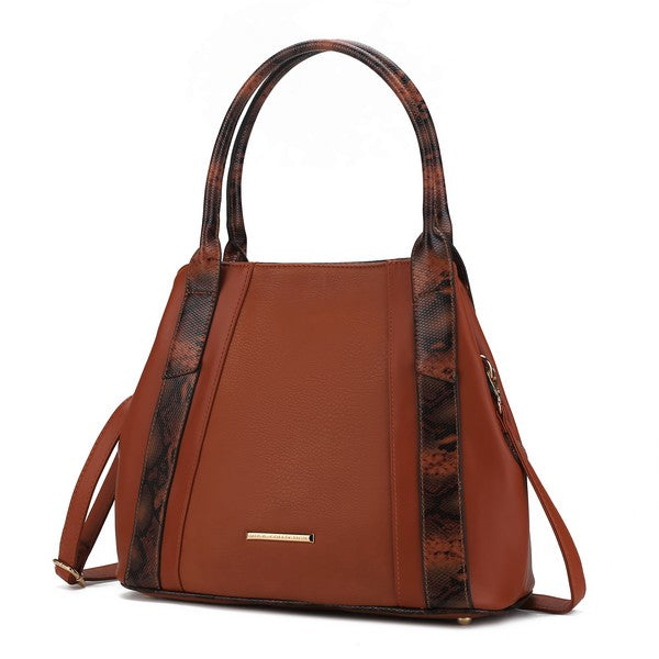 MKF Kenna Snake embossed Tote Bag