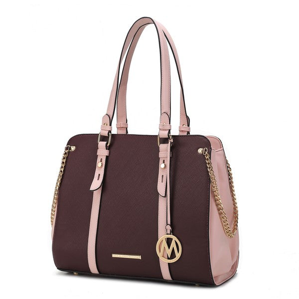 Amy Vegan Leather Women Tote Bag by Mia K