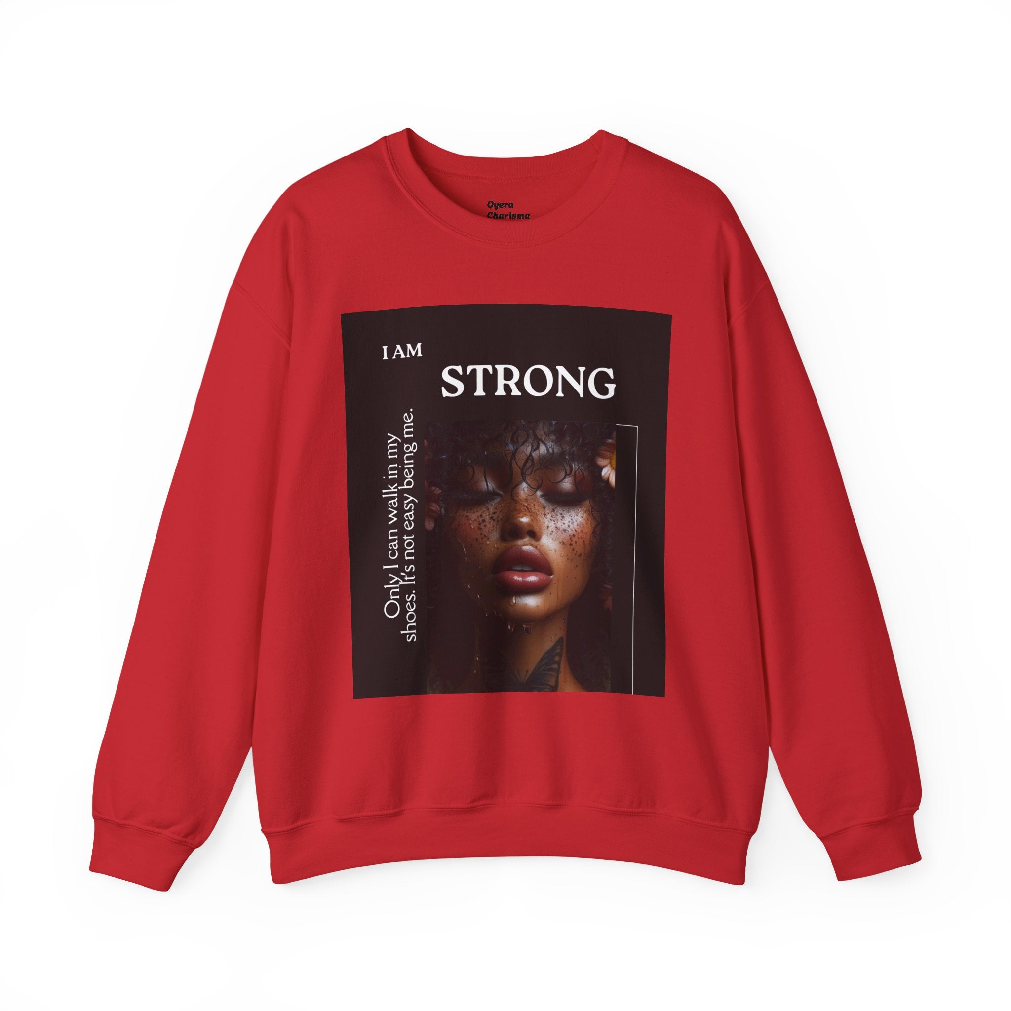 “I Am STRONG” Heavy Blend™ Crewneck