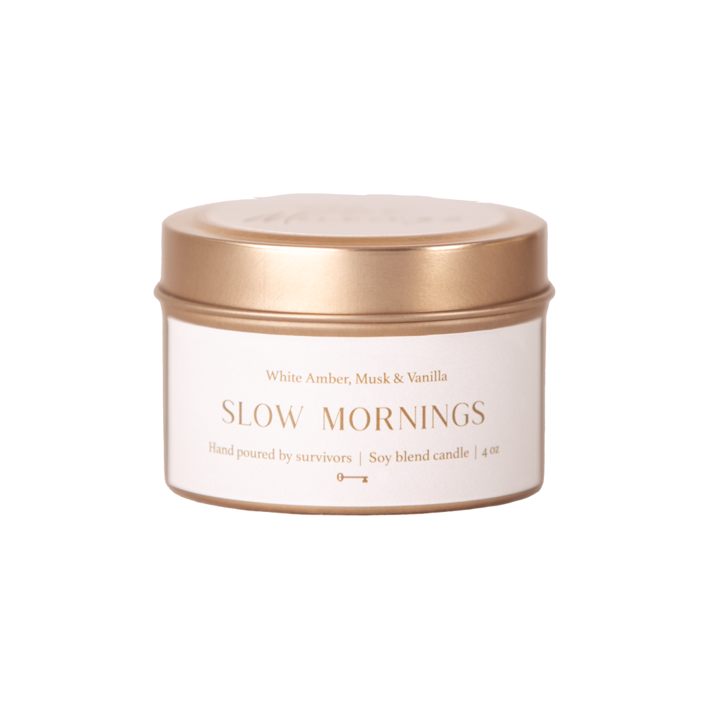 Slow Mornings 4 oz Candle