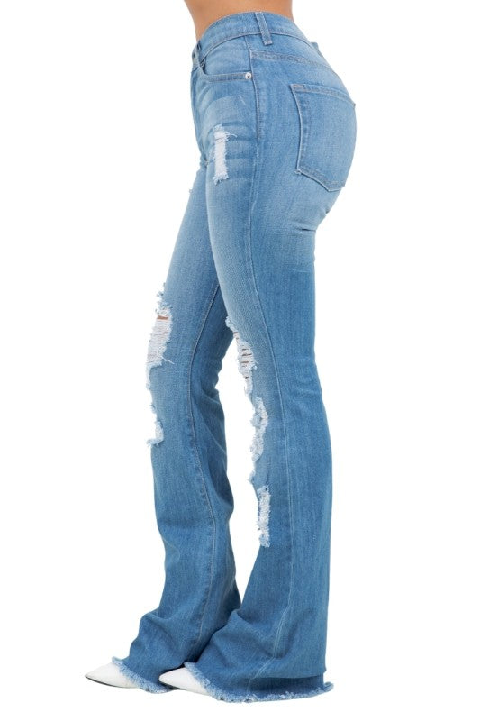 Premium USA Denim Bootcut Jean High Rise