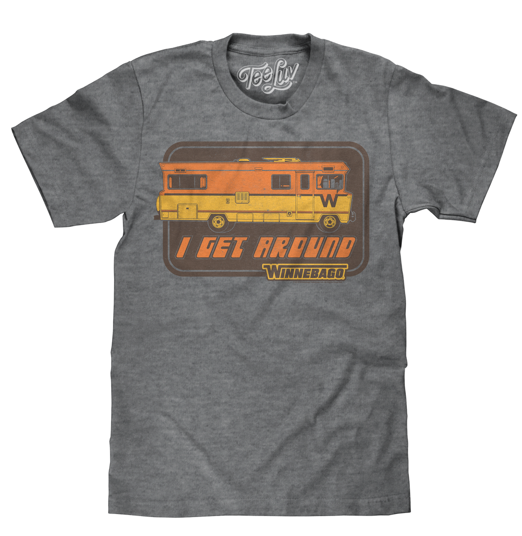 Winnebago "I Get Around" T-Shirt - Gray