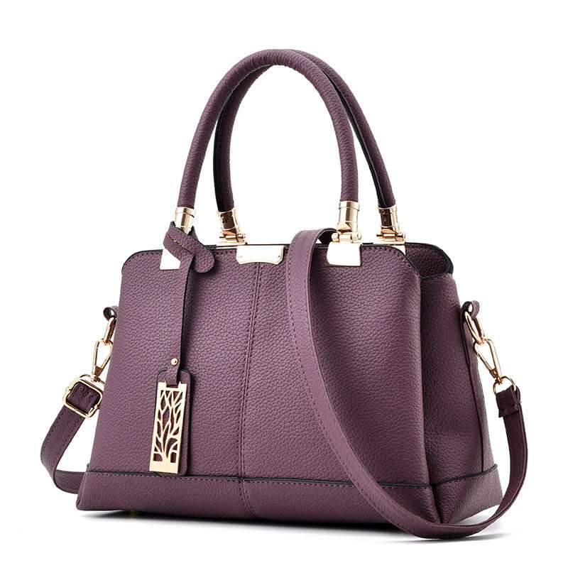 The Enchanting Elegance - Premium PU Leather Handbag with Adjustable Strap