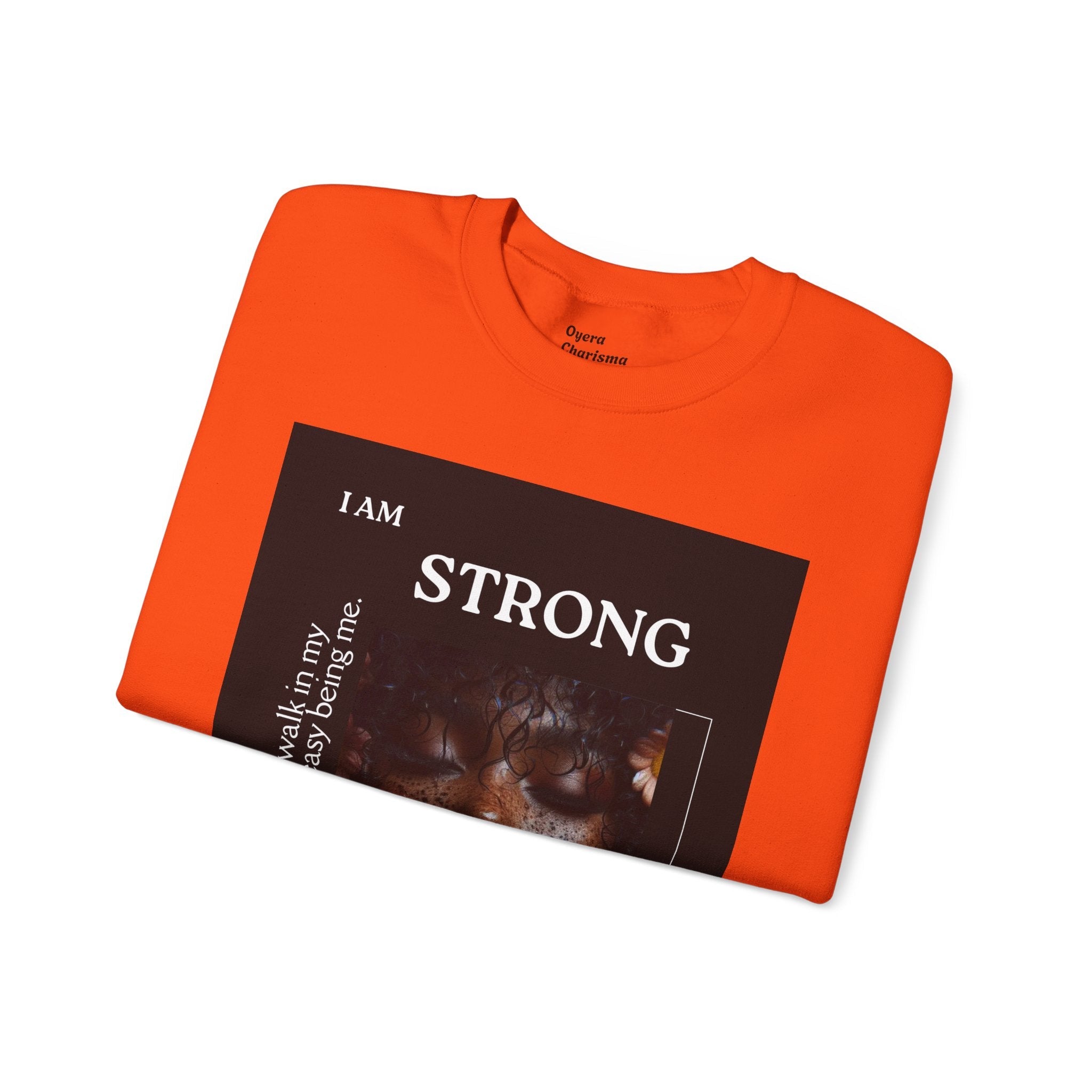 “I Am STRONG” Heavy Blend™ Crewneck