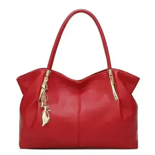 Large Capacity Solid Color Fashion Handbag For Women