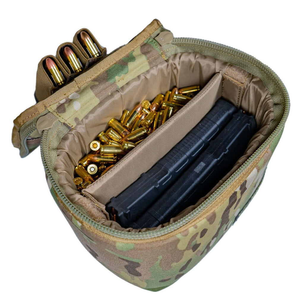 MUCITUP MUCTAC Ammo Dump Bag 1000D Nylon Multiuse Case with Mag & Gear Storage
