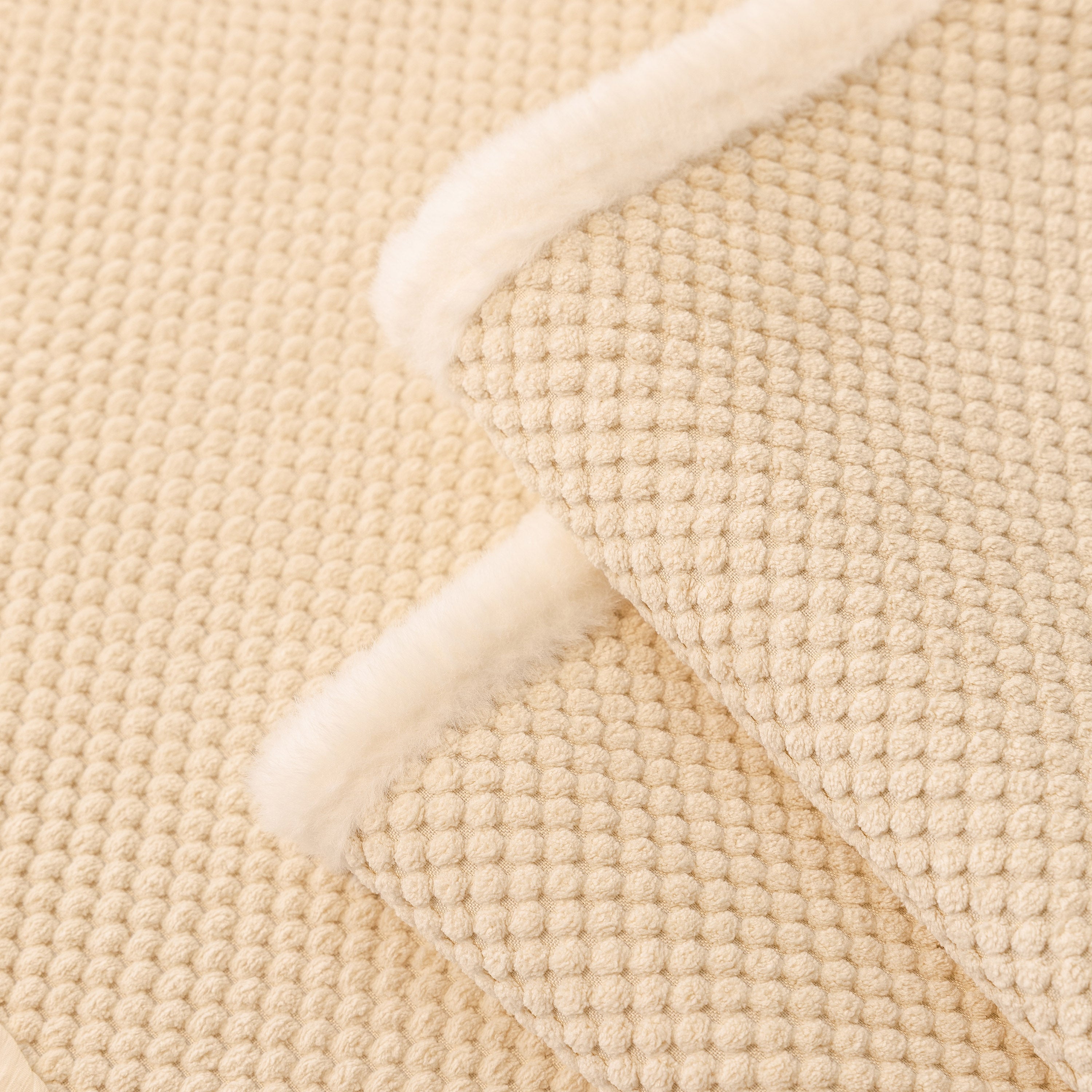 Dog Washable Sofa Protector Cover, Non-Slip Couch Slipcover with Soft Furry Trim