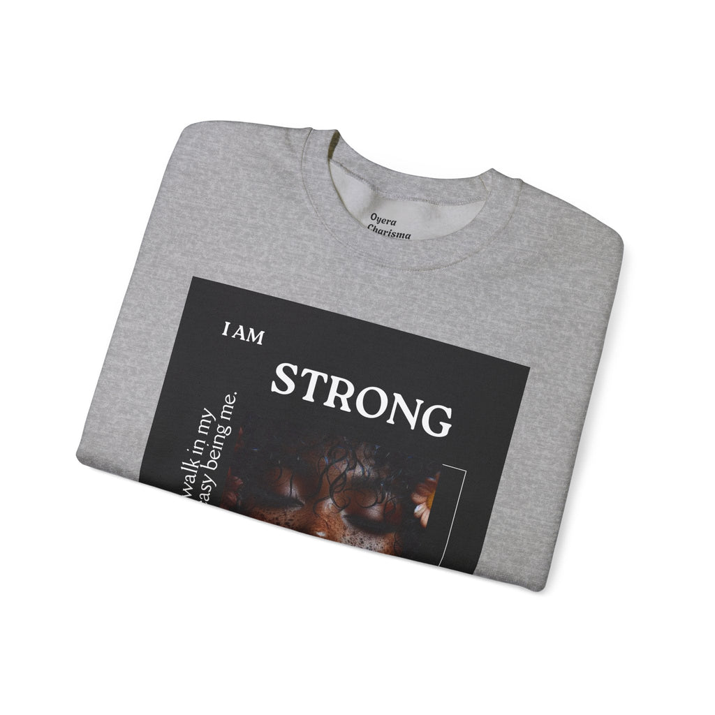 “I Am STRONG” Heavy Blend™ Crewneck