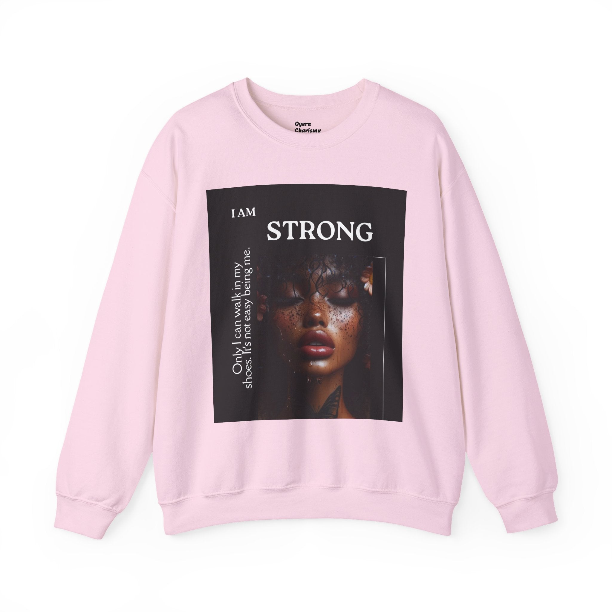 “I Am STRONG” Heavy Blend™ Crewneck