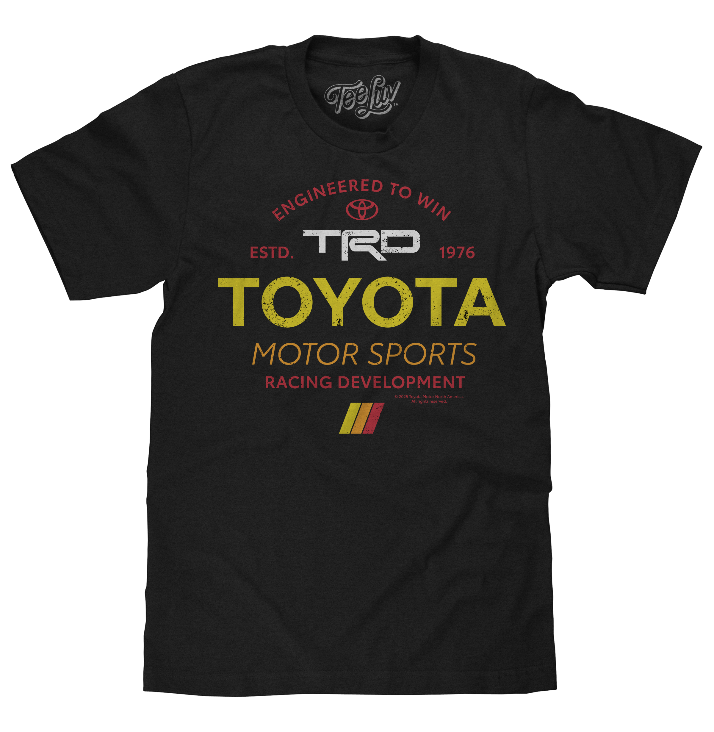 Toyota TRD Motor Sports Racing Development T-Shirt - Black