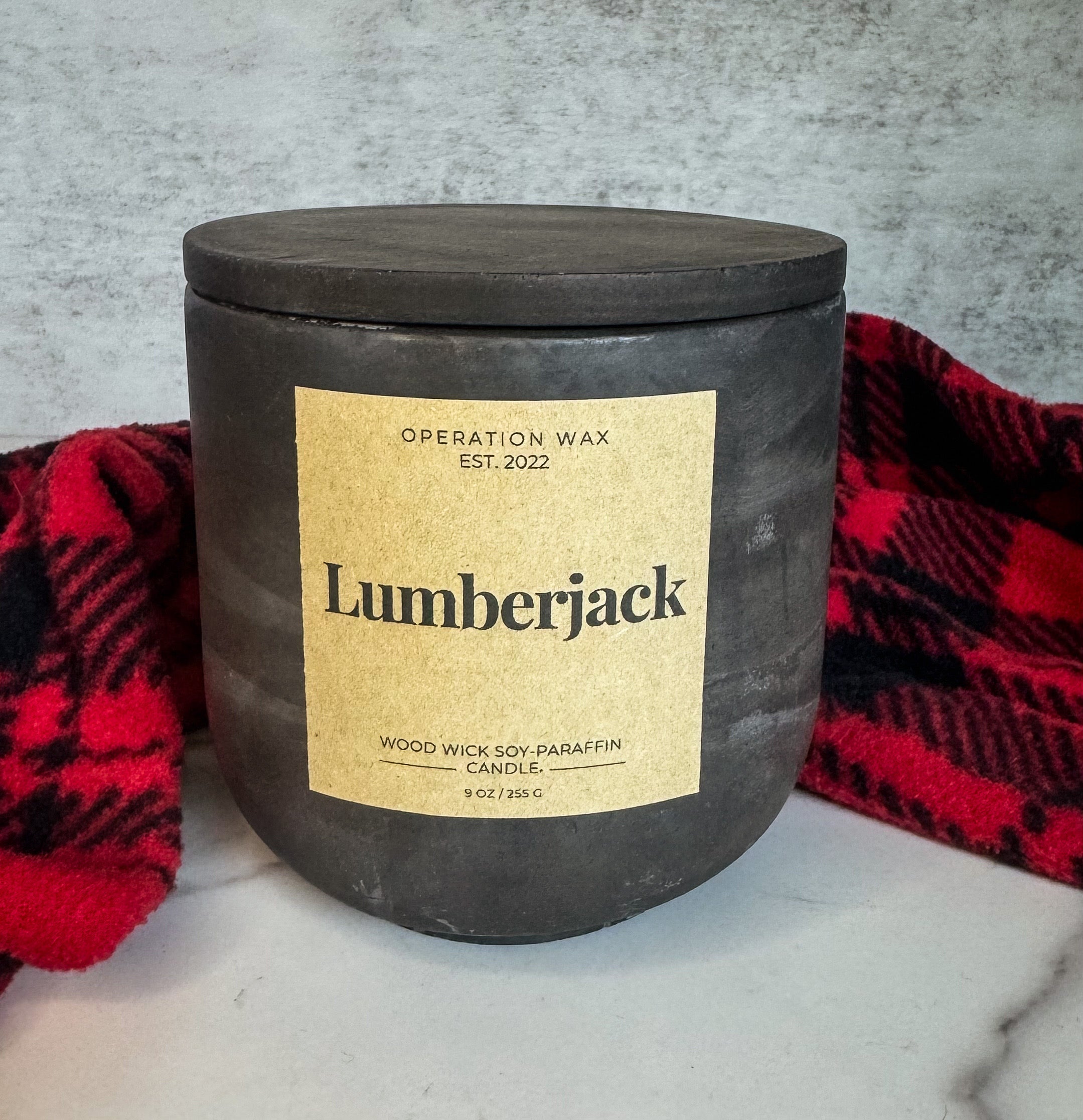 Lumberjack Candle