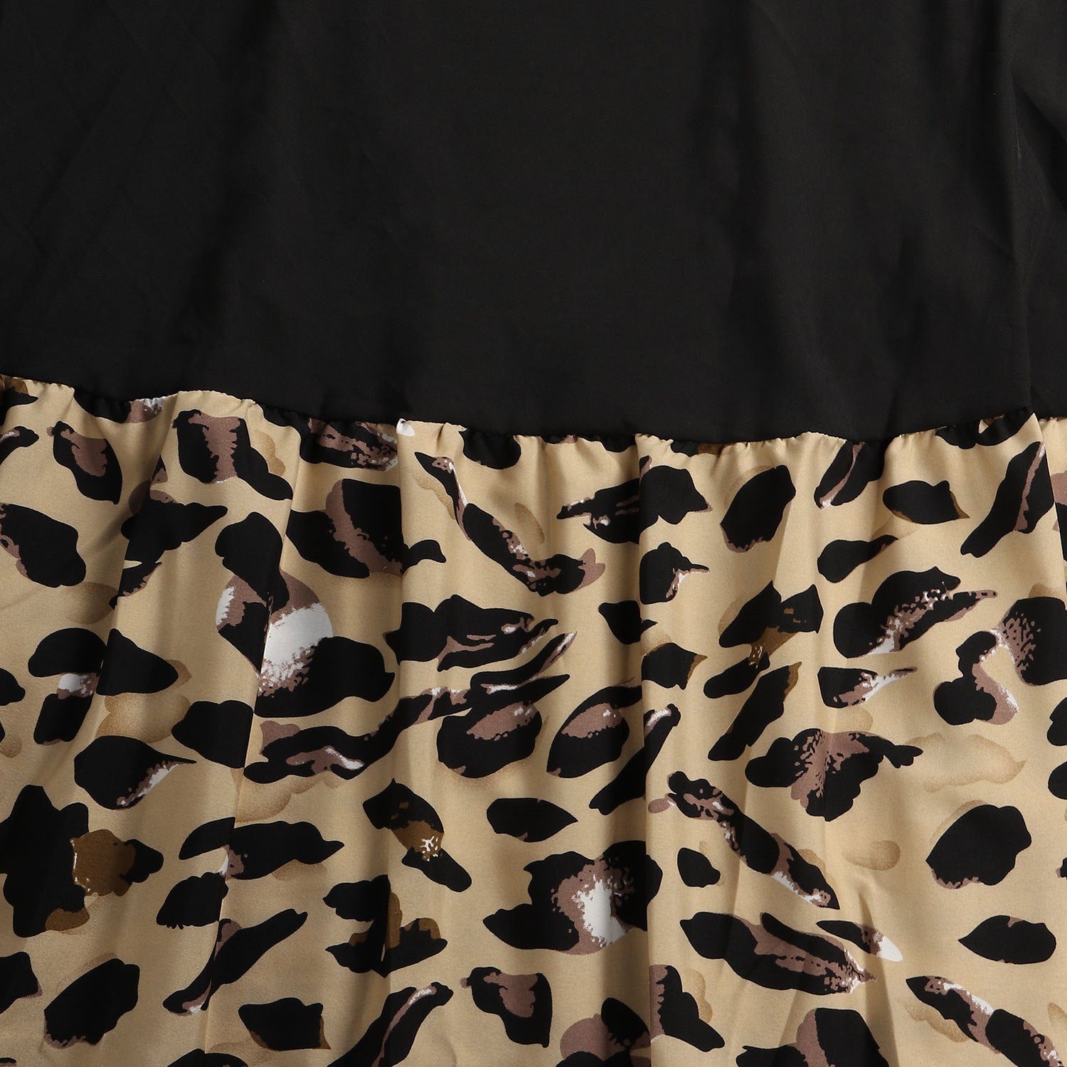 American Large Print Maxi Dress