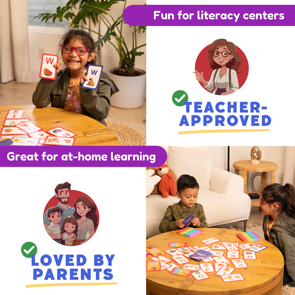 .ABC: Learn Uppercase & Lowercase Letters Card Pack