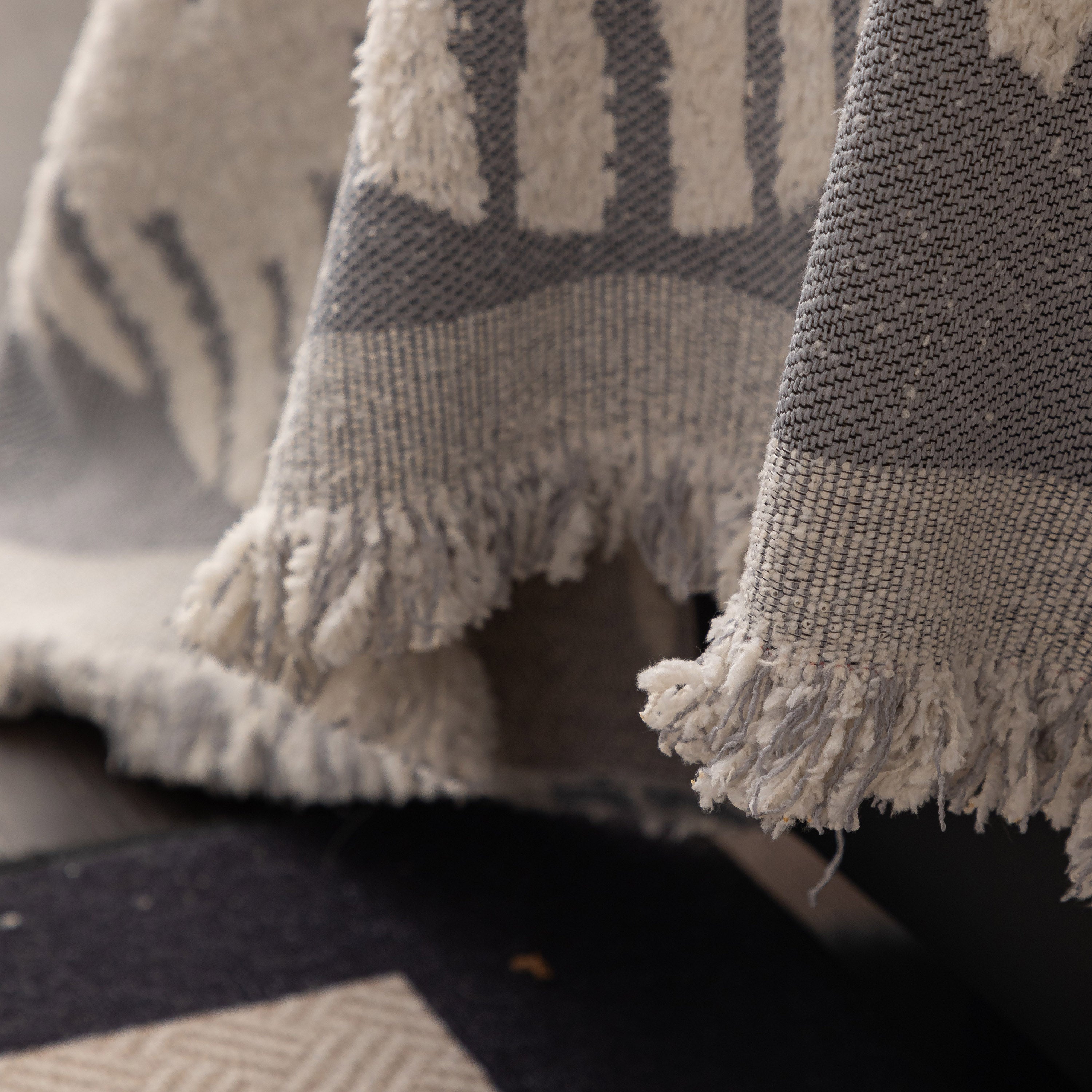 Chenille Sofa Cover Throw Blanket Woven Textured Decorative Furniture Slipcover