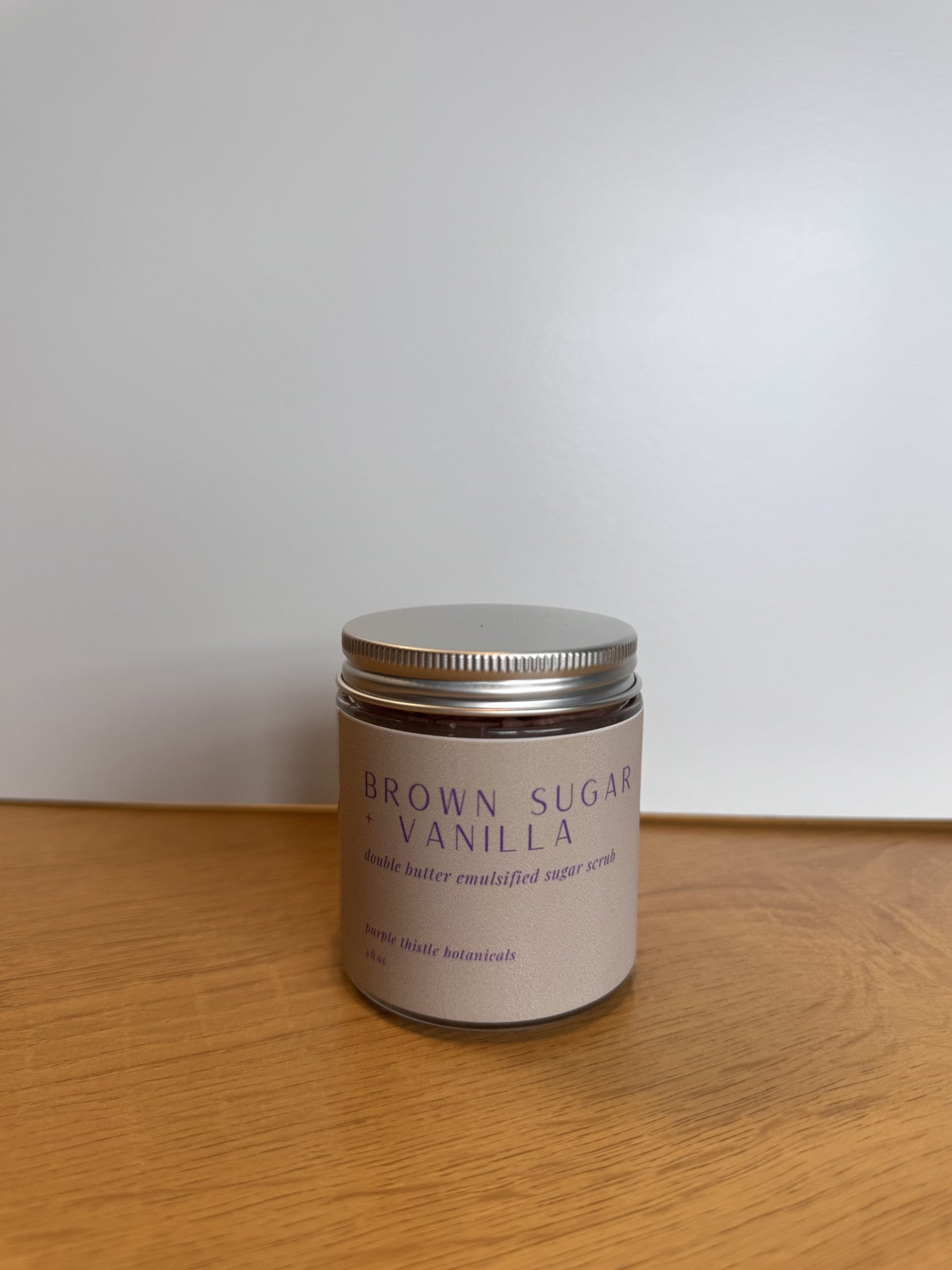 Brown Sugar + Vanilla Double Butter Emulsified Sugar Scrub