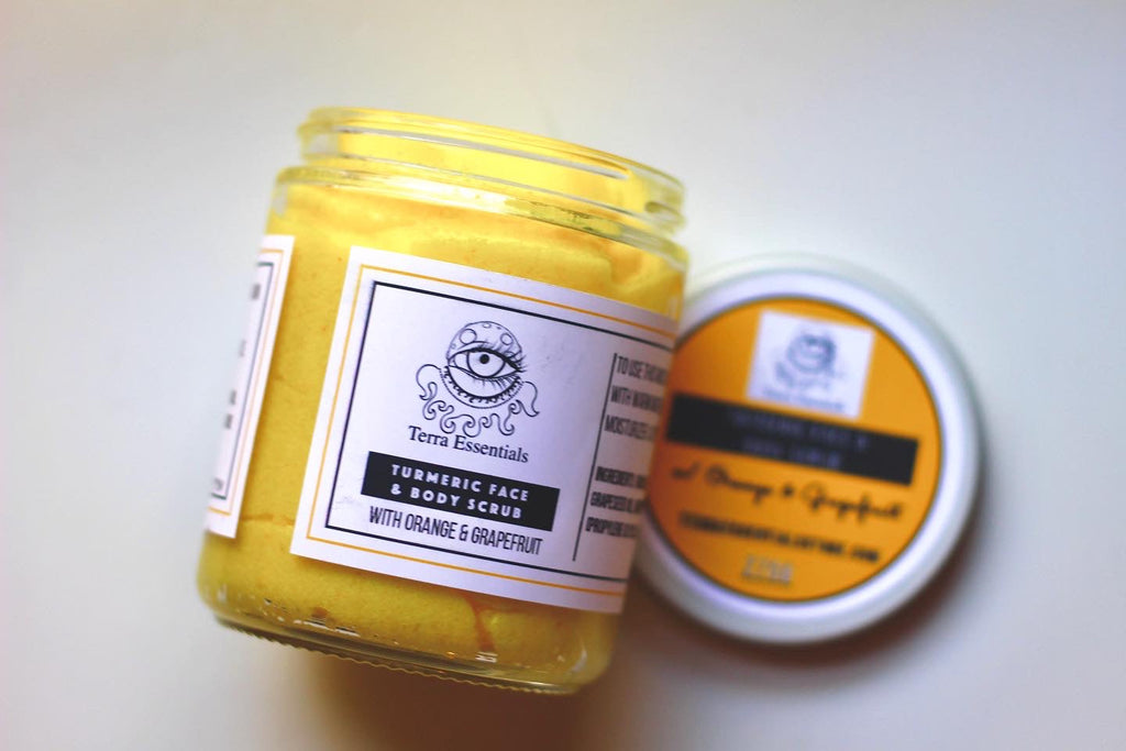 Turmeric Face & Body Scrub