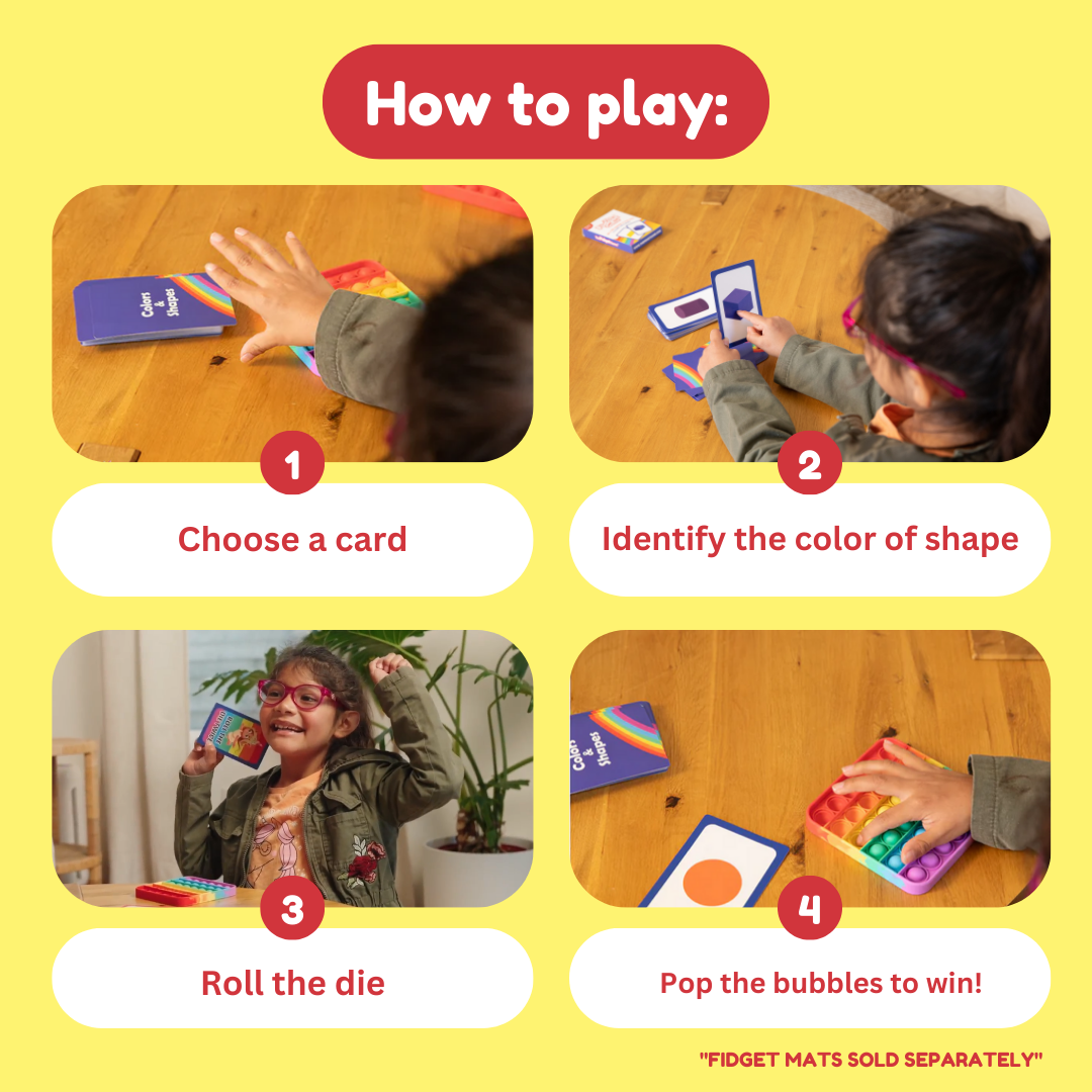 .2D & 3D Shapes & Colors Card Pack