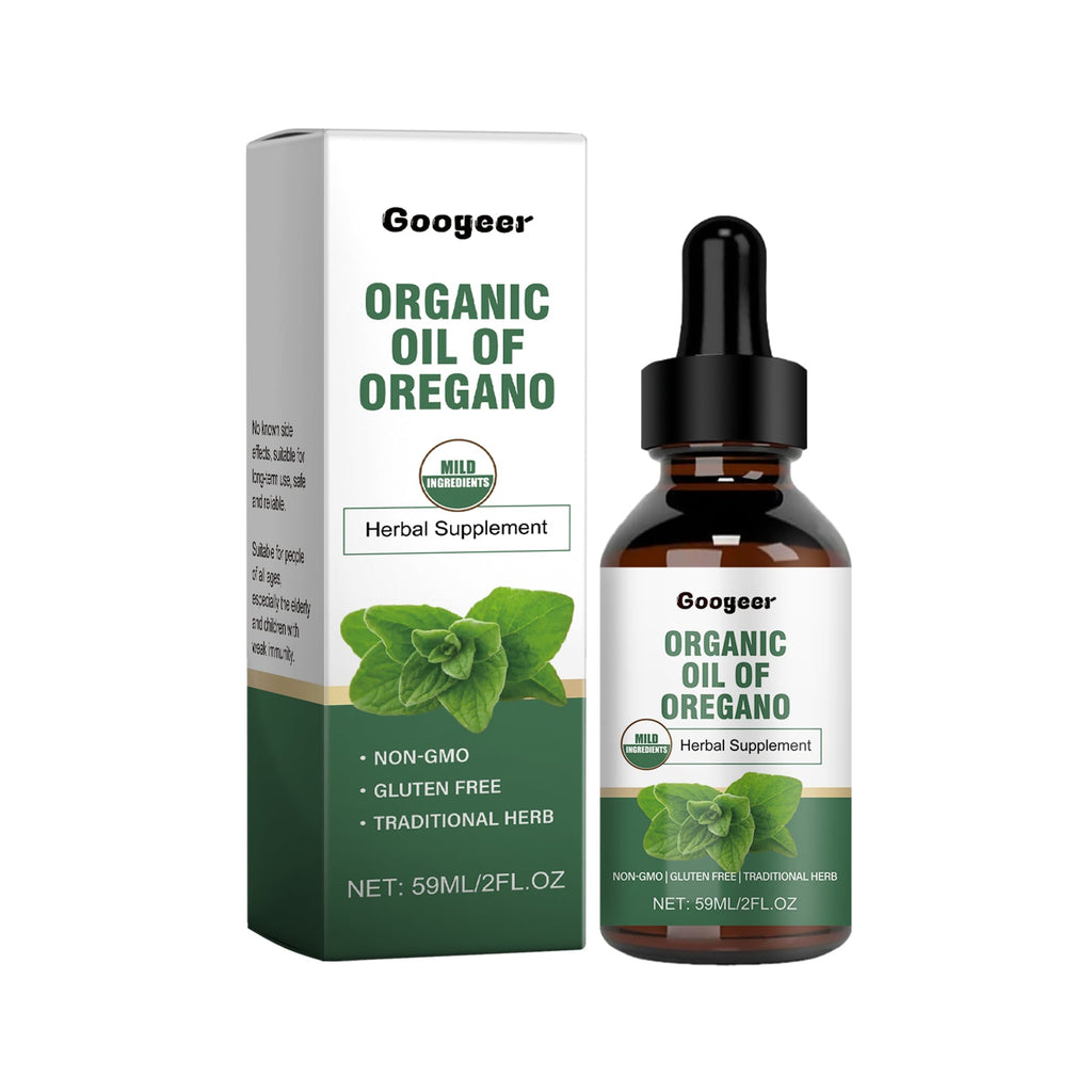 Organic Oregano Oil 59ml – Herbal Supplement, Non-GMO & Gluten Free | Traditional Herbal Support