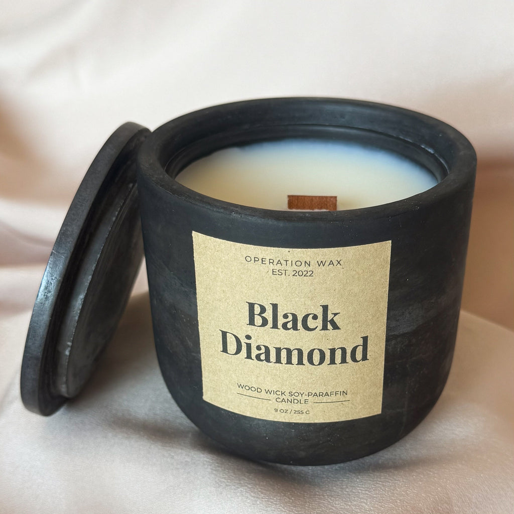 Black Diamond Candle