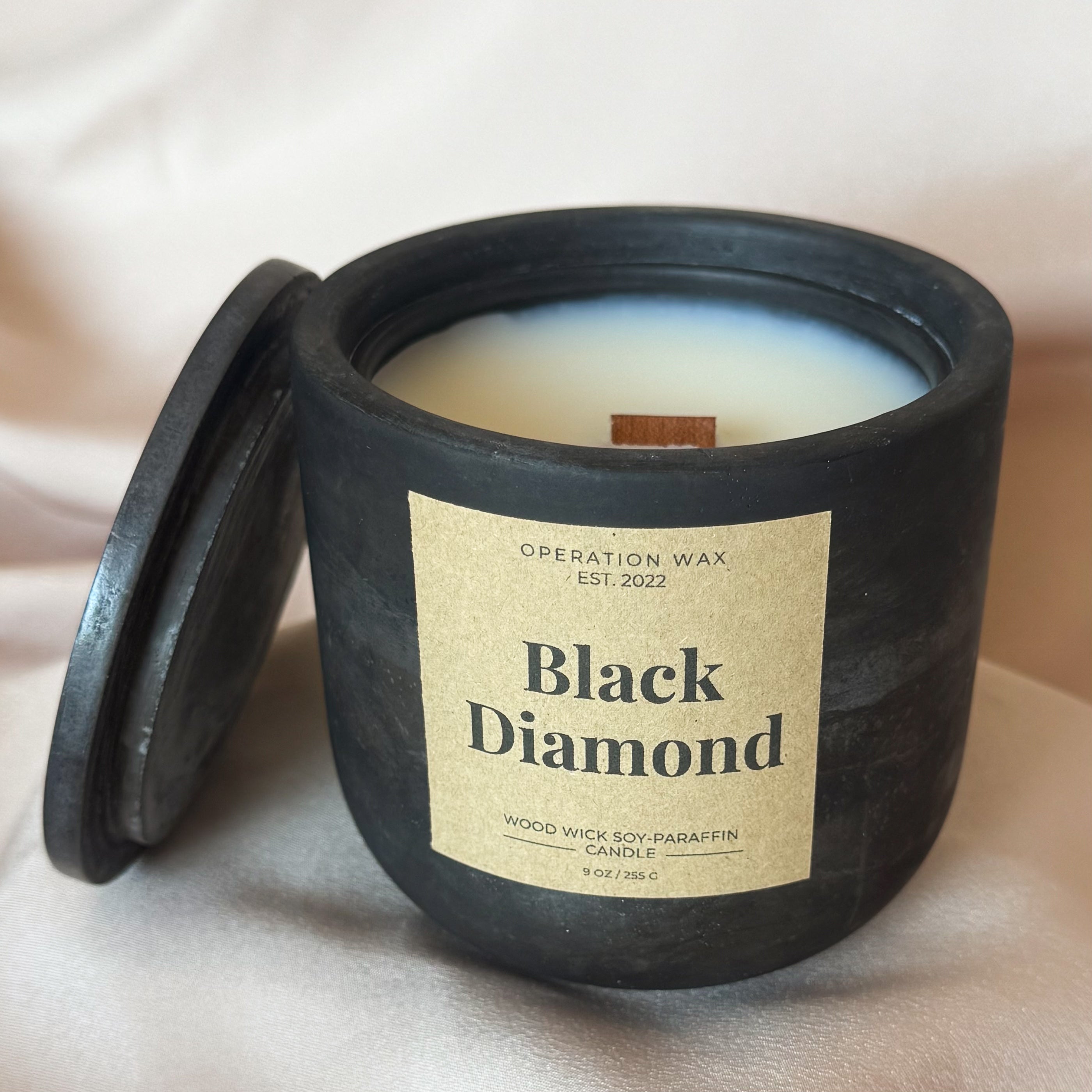 Black Diamond Candle