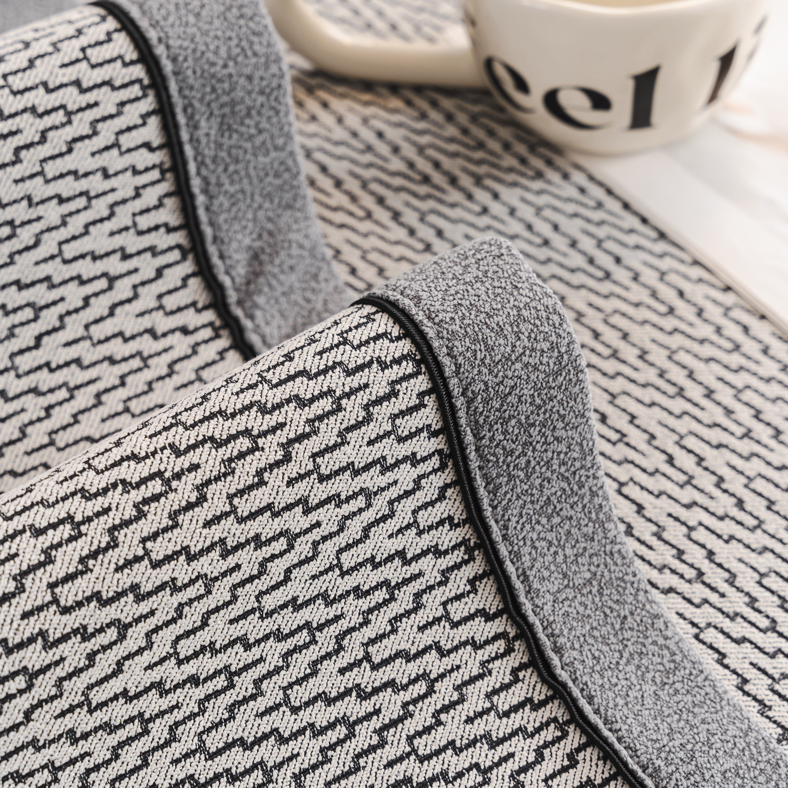 Herringbone Couch Protector for Pets, Non-Slip Washable Sectional Couch Covers