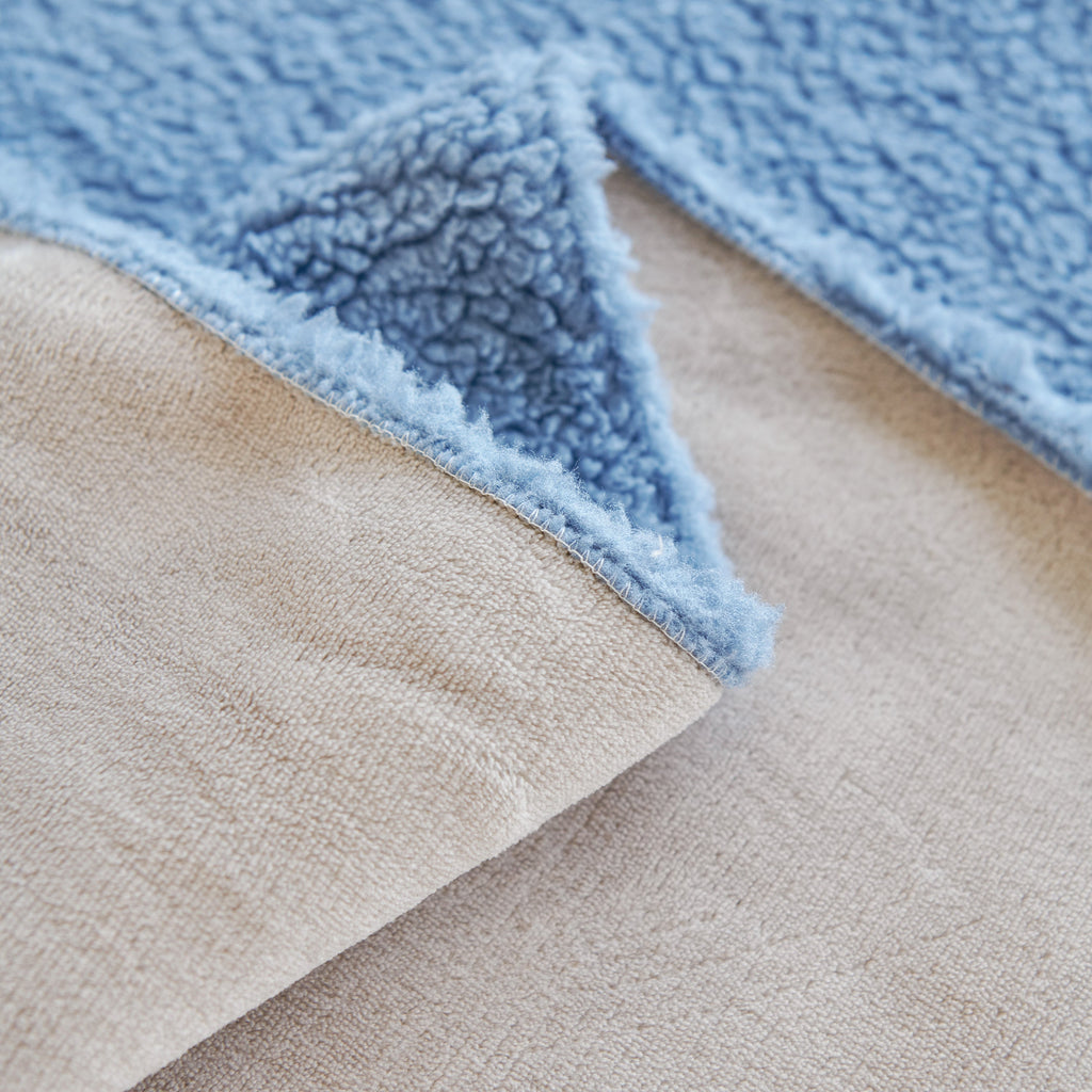 Thick Sherpa Fleece Sofa Protector Cover Stylish Durable Slipcovers for Couches and Chairs