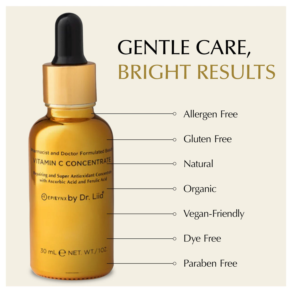 Brightening Vitamin C Serum for Sensitive Skin — Fragrance-Free, Gluten-Free